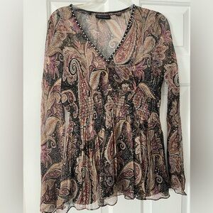 Women’s Context Sheer Blouse